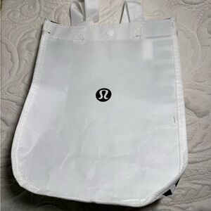 Lululemon White Tote Bag
